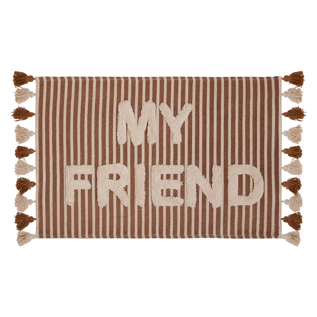 Tapete SCOTT castanho 60x90cm