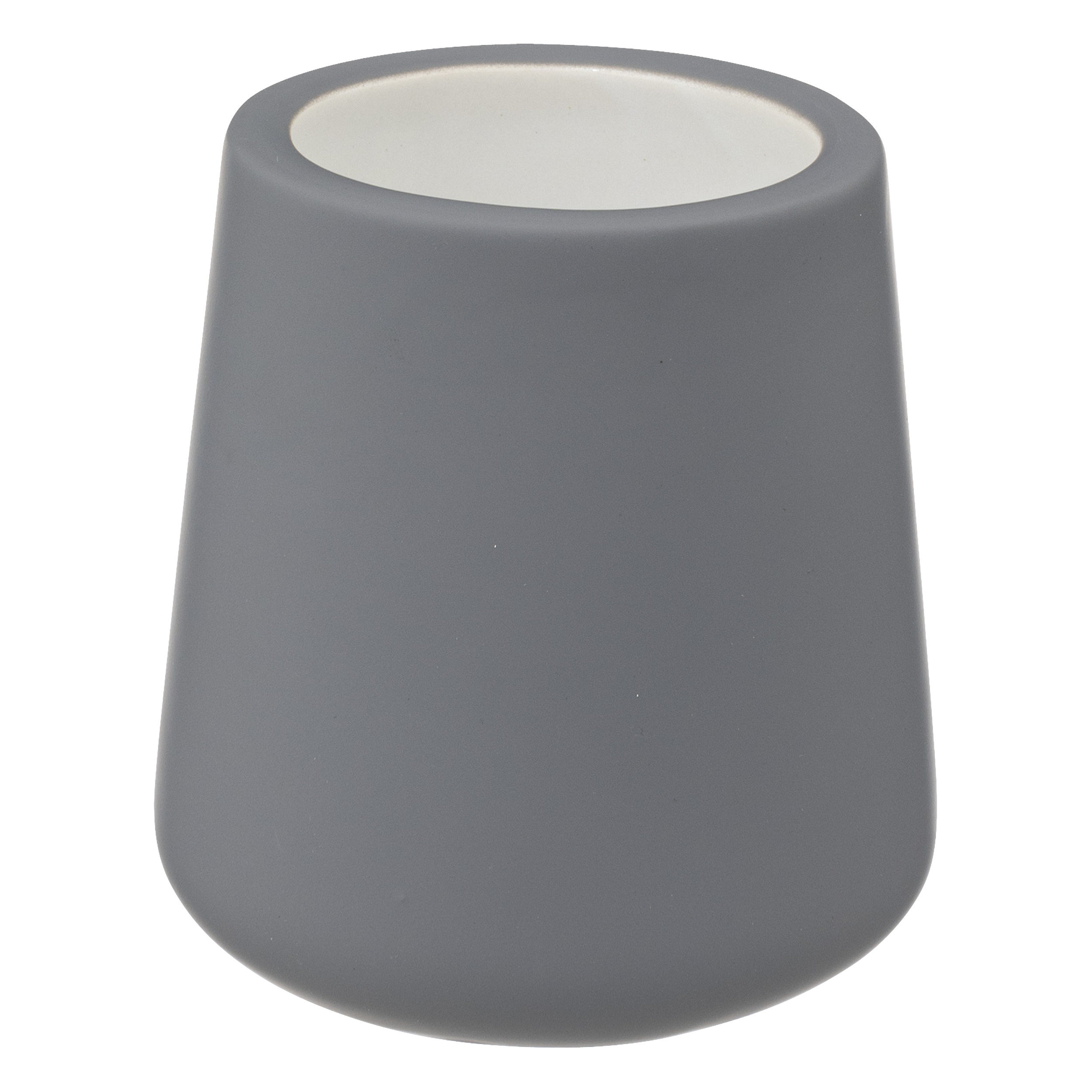 Escova wc COCON cinza em cerâmica