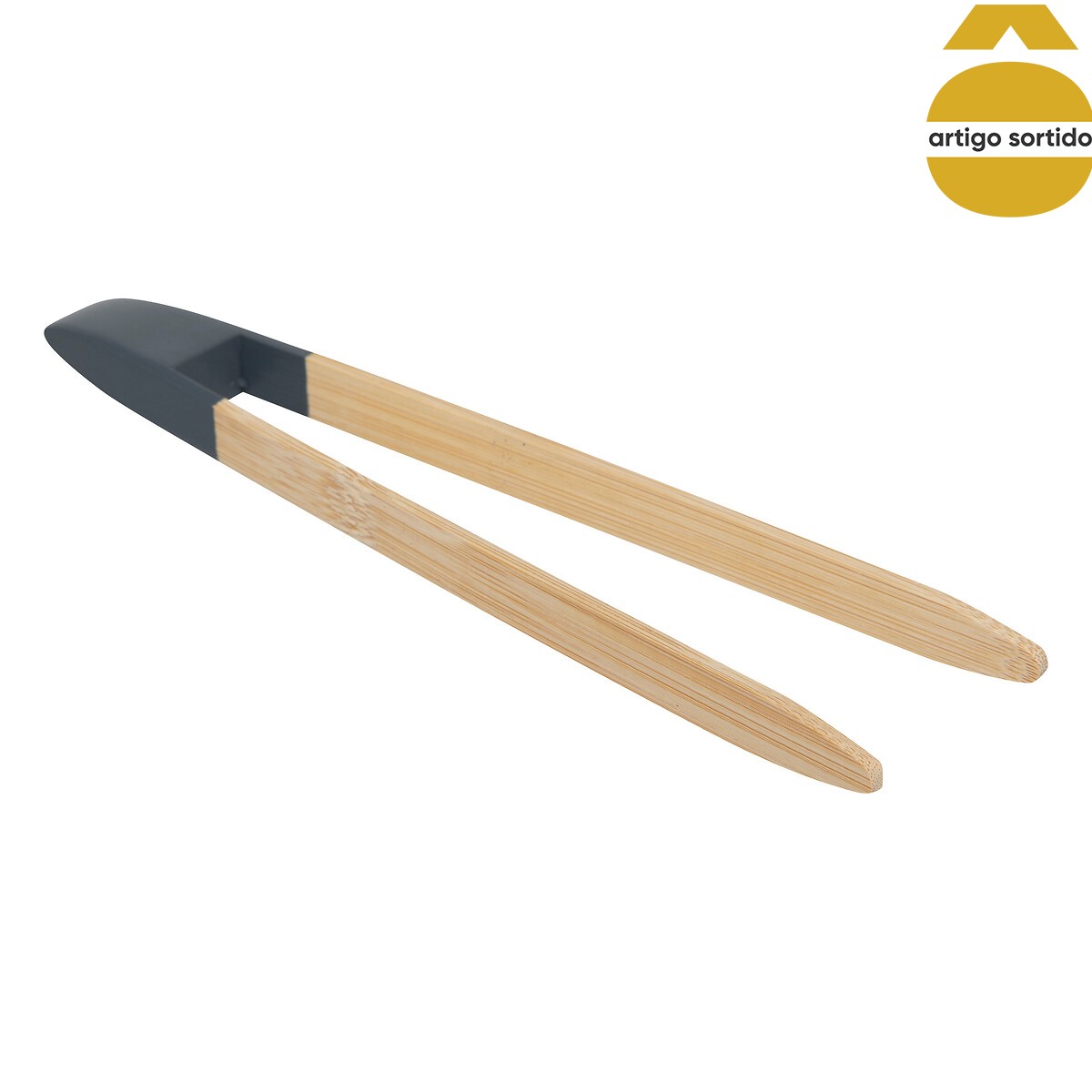 Pin&ccedil;a magn&eacute;tica de torradas em bambu