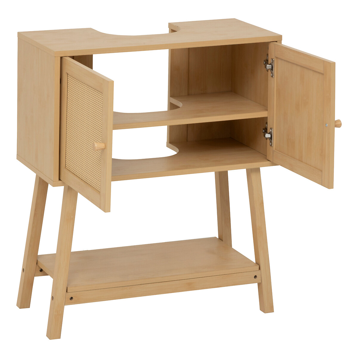 Arm&aacute;rio para lavat&oacute;rio CANE castanho