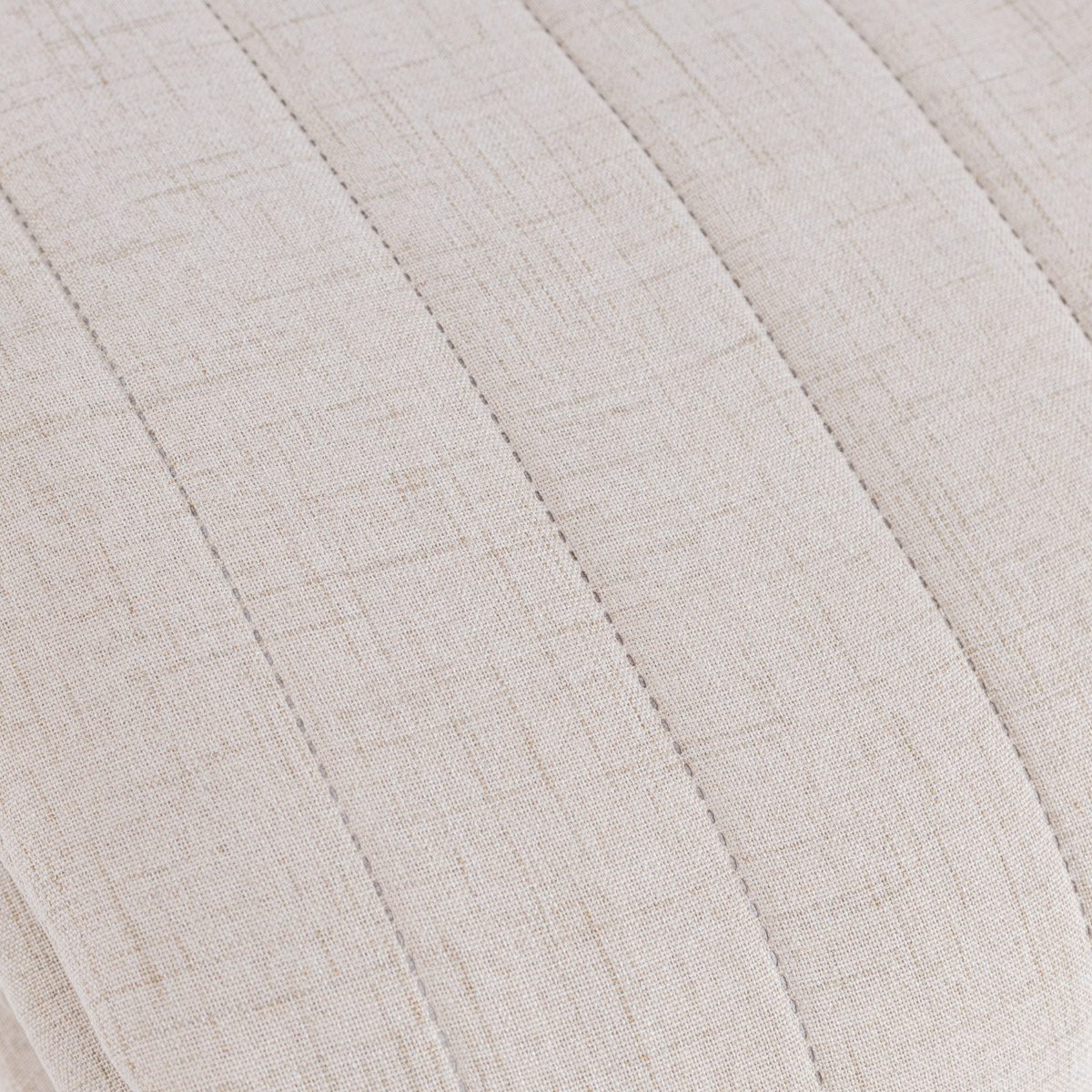 Colcha efeito linho AVALON bege claro 250x270cm