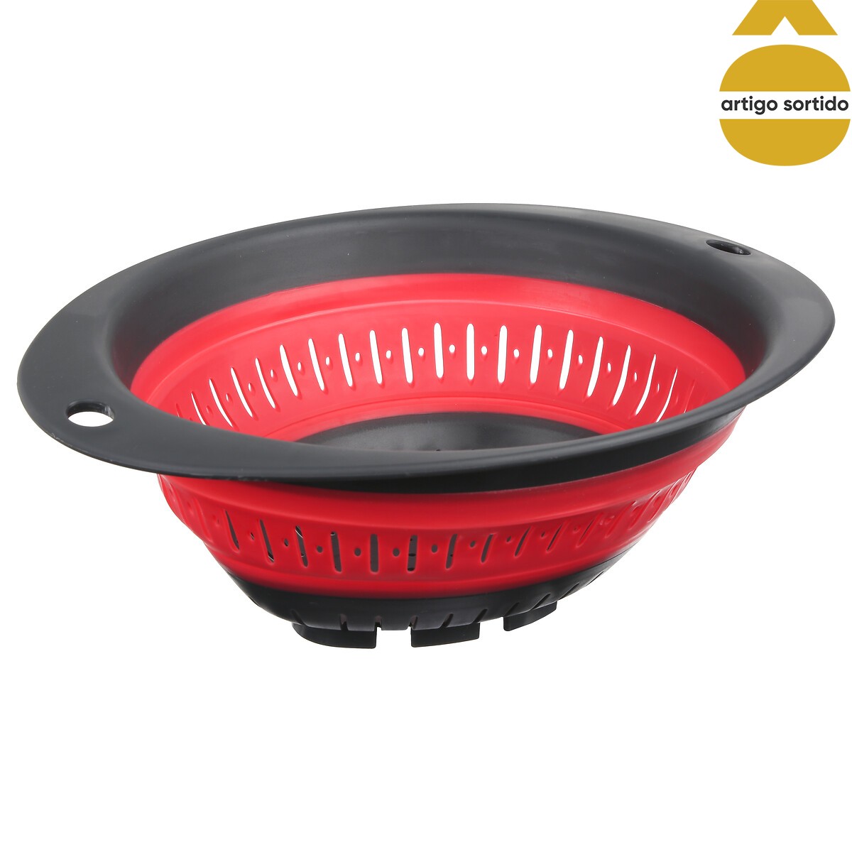 Escorredor oval retr&aacute;til