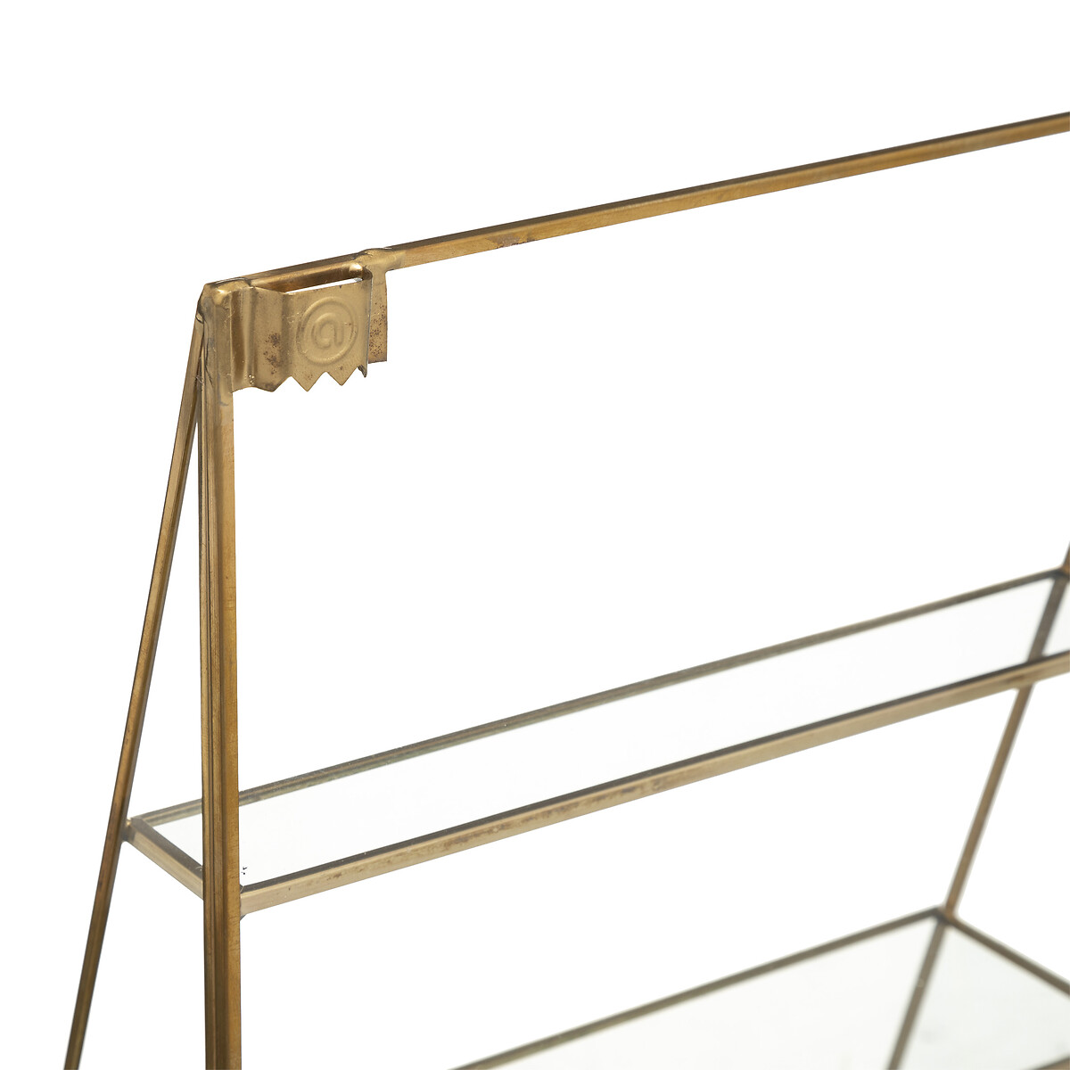 Porta bijuteria para parede MOOD dourado 27x30cm