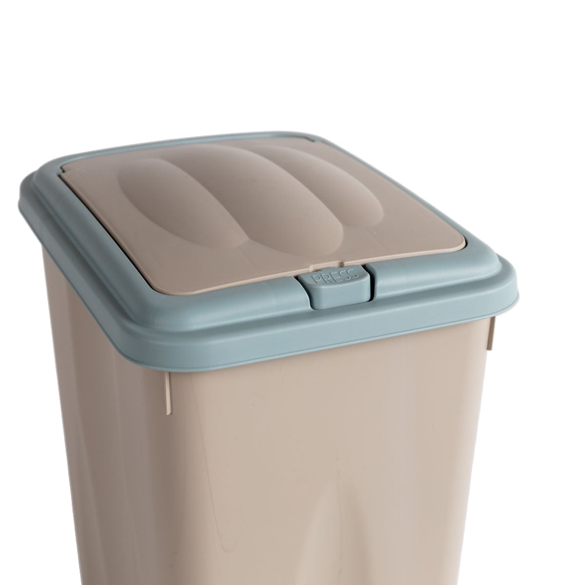 Ecoponto 21L pl&aacute;stico com tampa azul