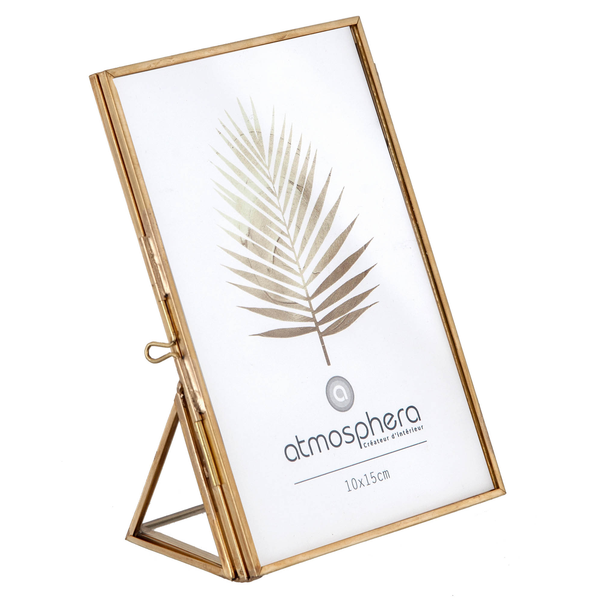 Moldura MOOD em metal 10x15cm