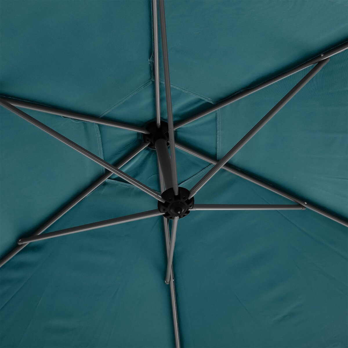 Guarda-sol MANOA descentrado azul canard 3m