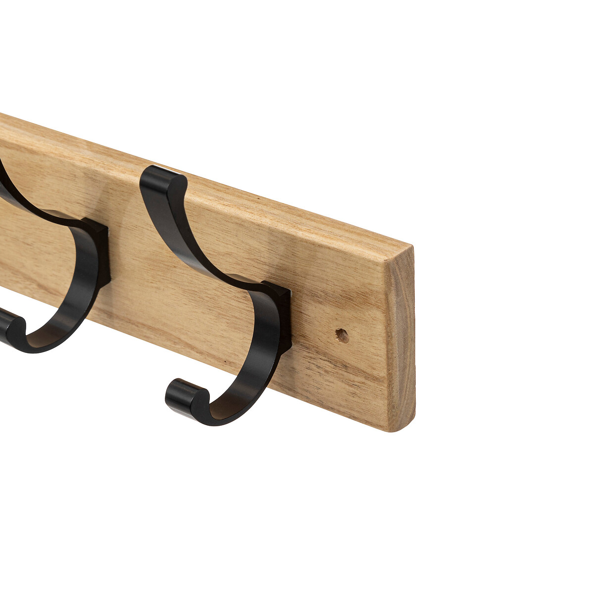 Cabide em mdf com 6 ganchos