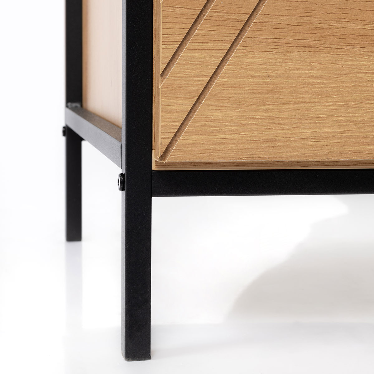 Banco com arrumação castanho ELEMENTAL