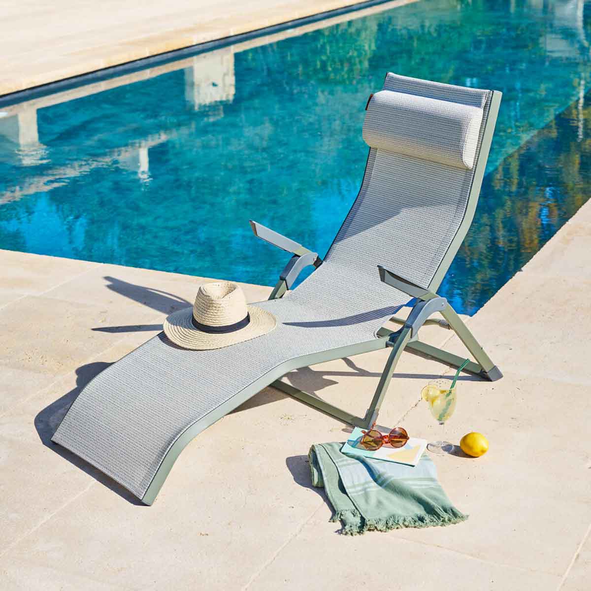 Cadeira dobrável DECIMA verde