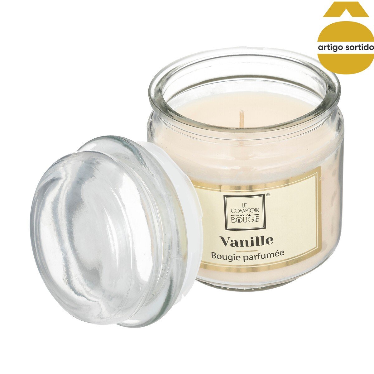 Vela Perfumada Em Copo De Vidro