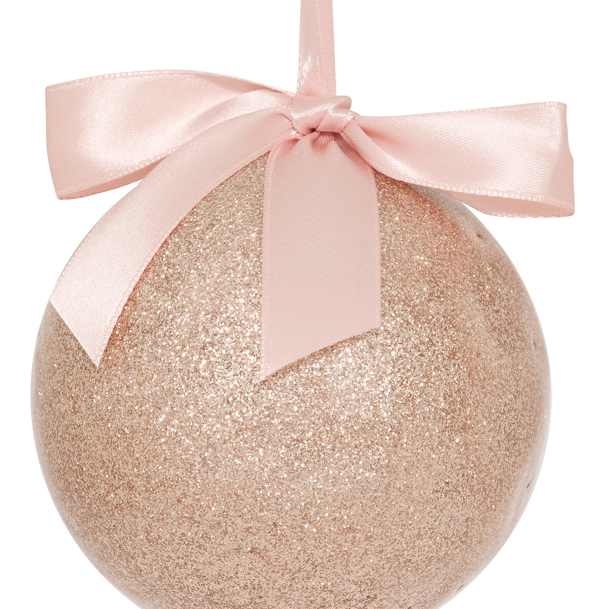 Bola de natal rosa 9cm