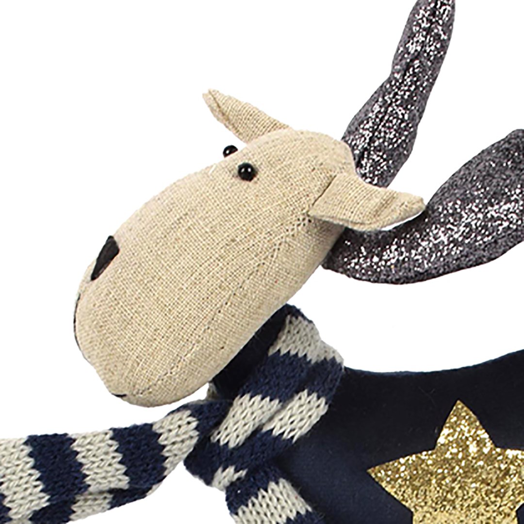 Rena Azul Com Dourado,  Rena Azul Com Dourado