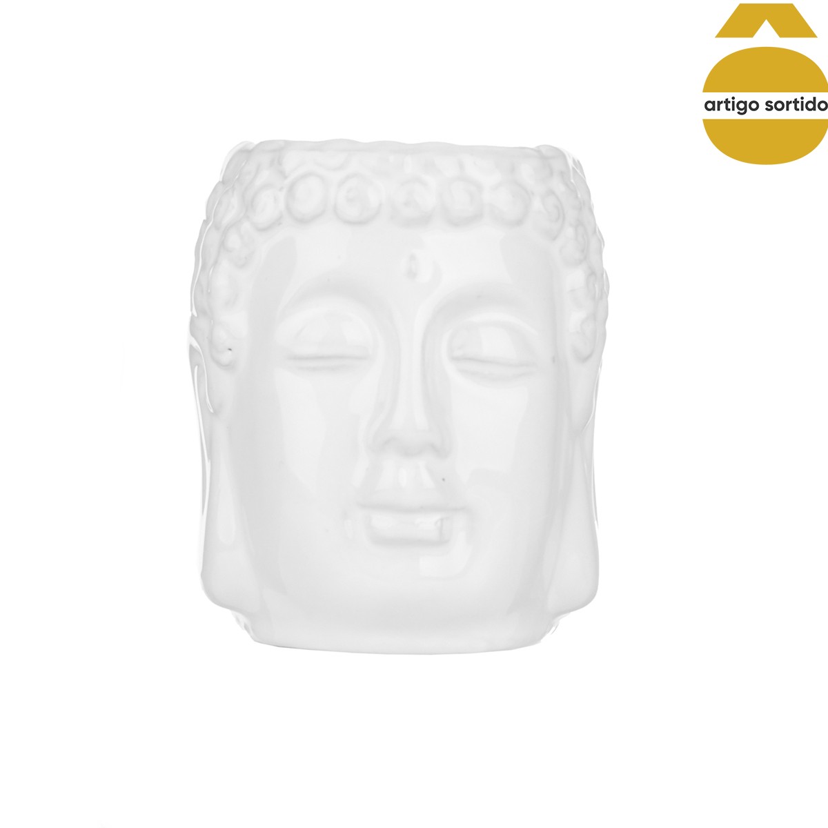 Queimador buda em cerâmica