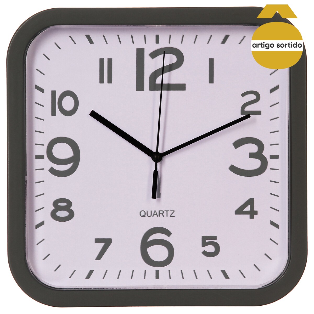 Rel&oacute;gio decorativo de parede 24,5cm