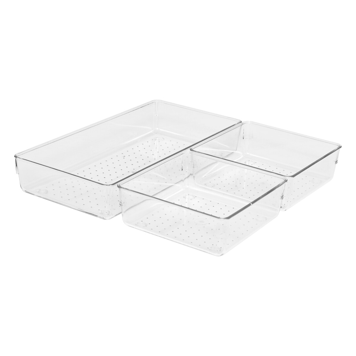 Conjunto de 3 organizadores 5,2x15,6x30,8cm