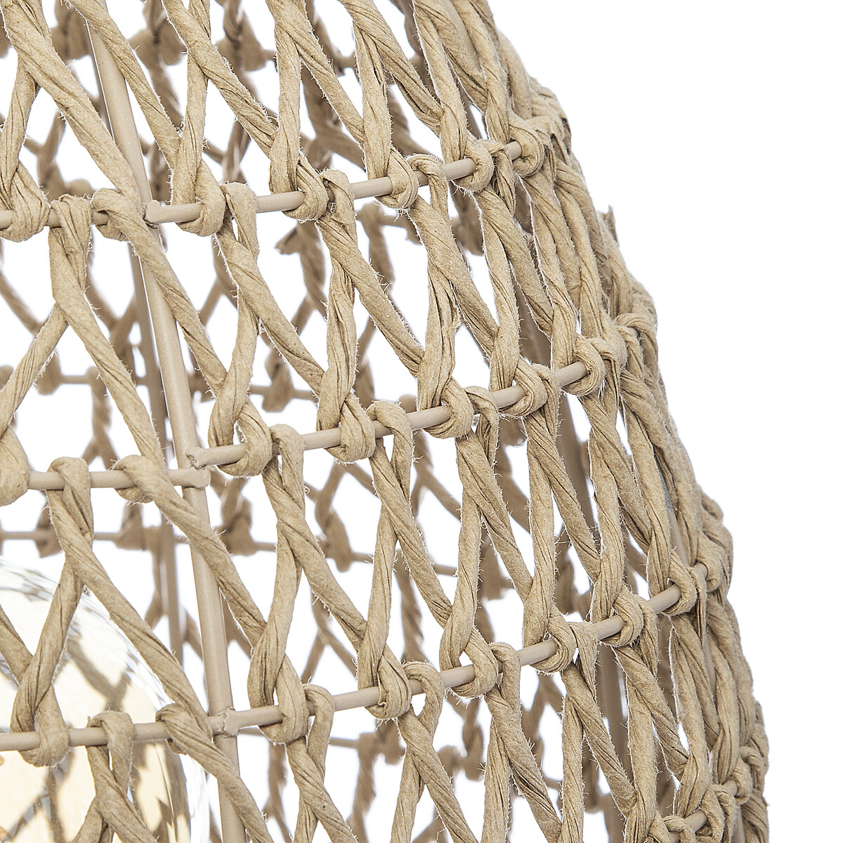 Candeeiro de mesa ETEL bege 35,5cm