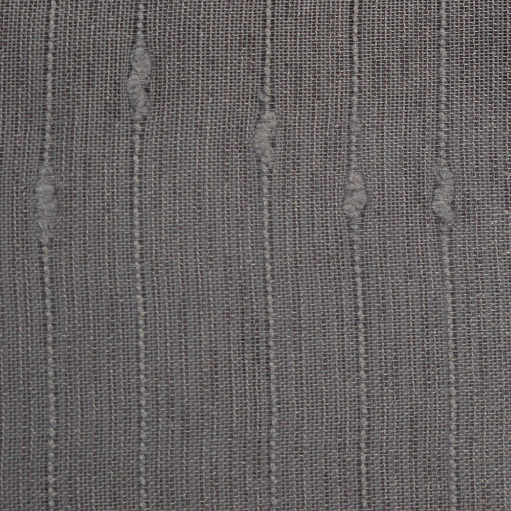Cortina efeito riscas cinza 140x240cm
