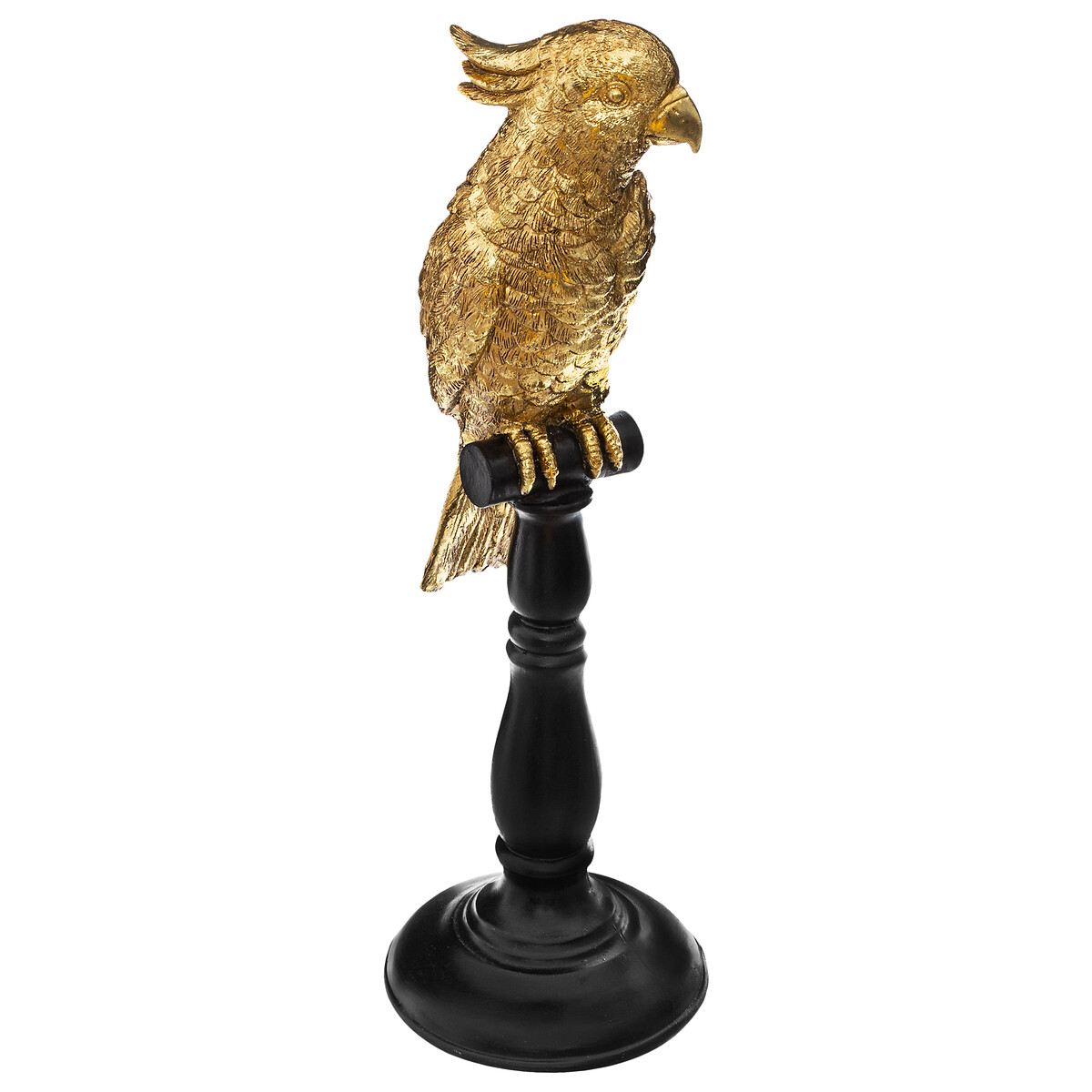 Est&aacute;tua p&aacute;ssaro dourado LOUKA