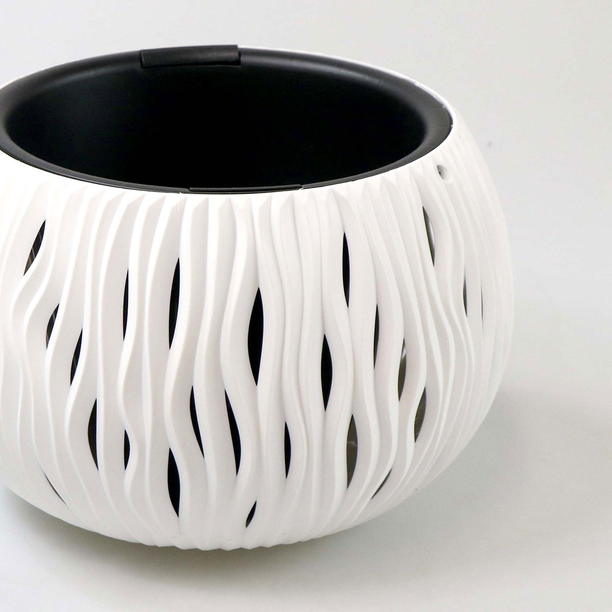 Floreira SANDY bowl branco 29cm