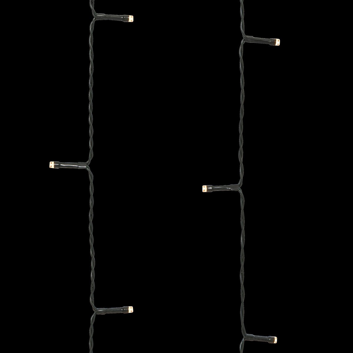 Cortina de natal 425LED branco quente 250cm