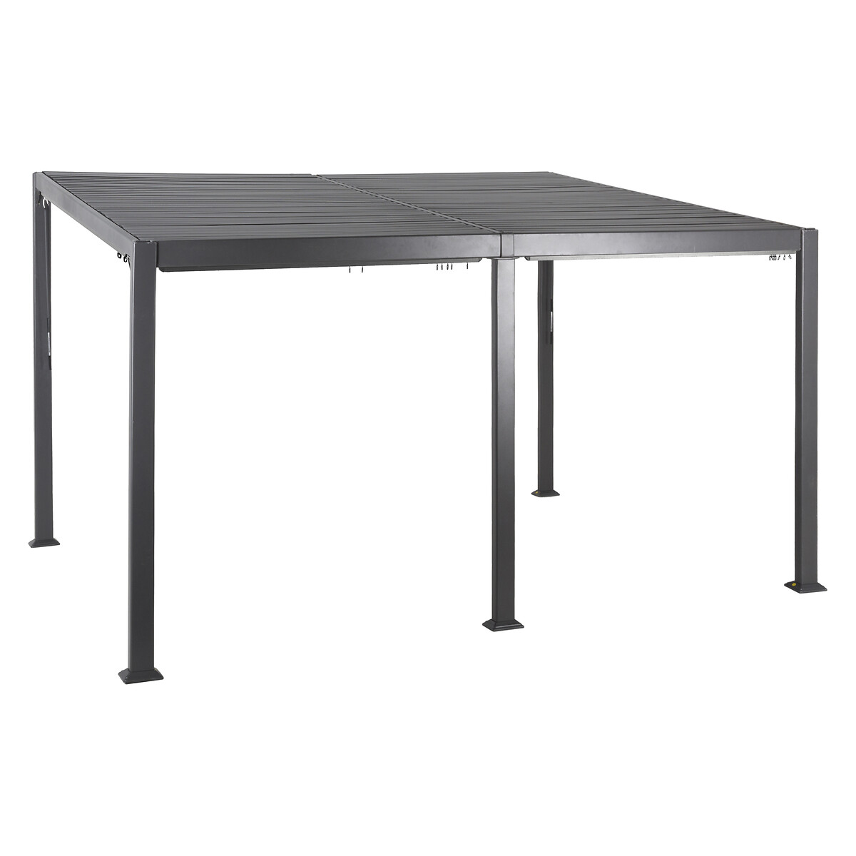 P&eacute;rgola AVILA cinza graphite 3x4m