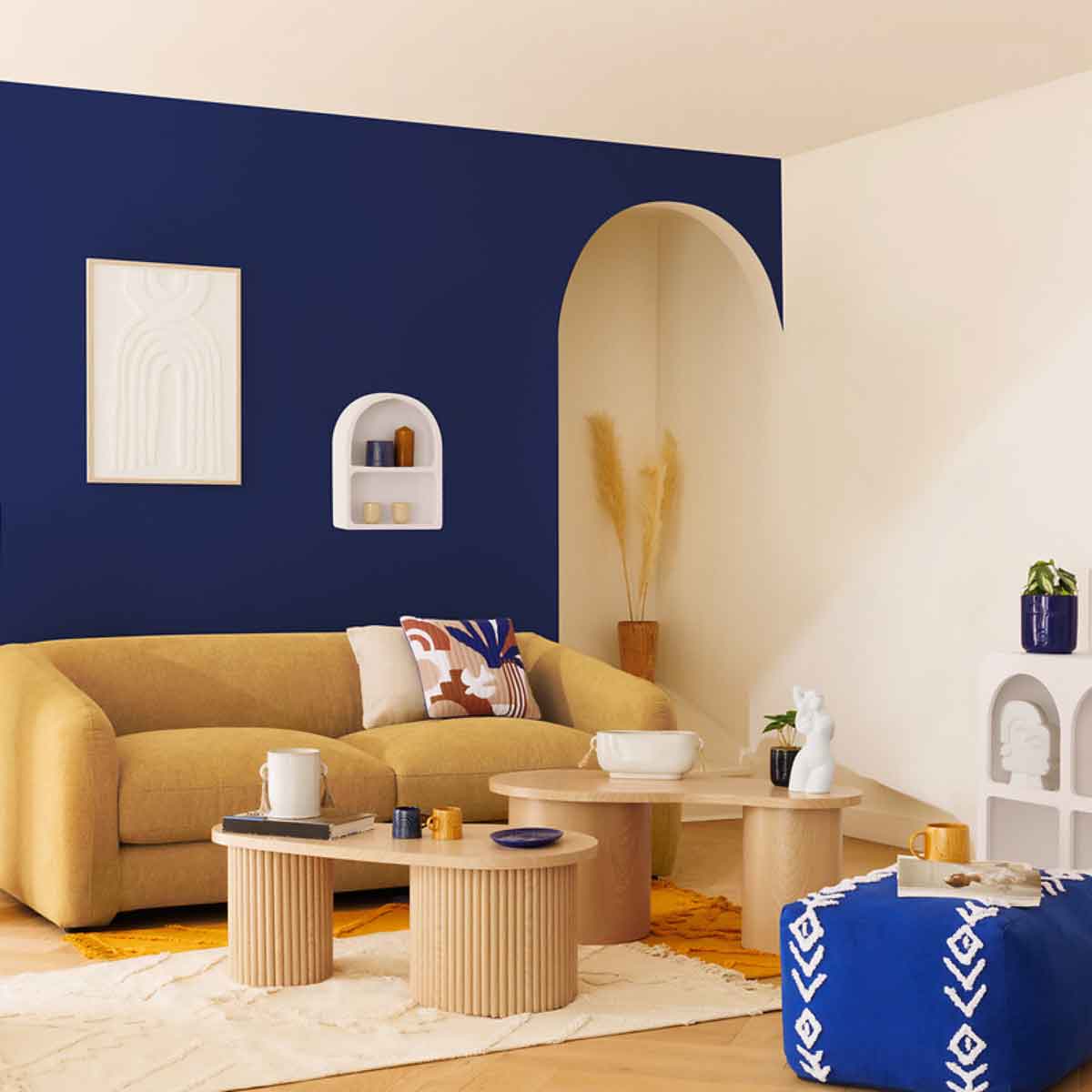 Vaso SOLEYA branco em cer&acirc;mica 30cm