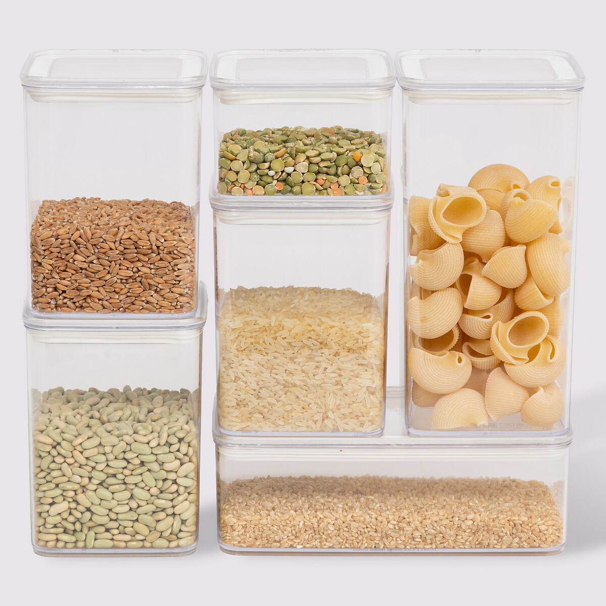 Caixa hermética rectangular 1l