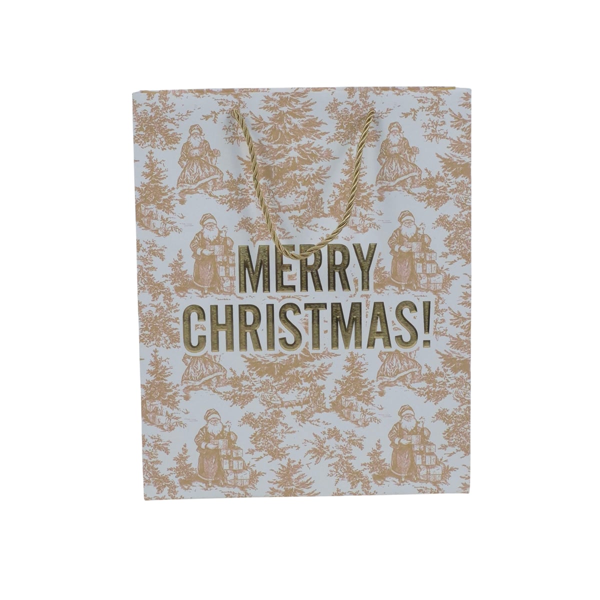Saco de oferta merry christmas 33x27x12cm