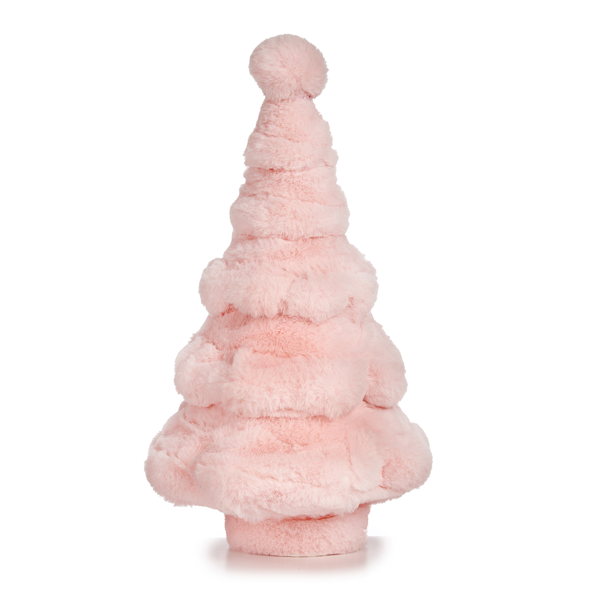&Aacute;rvore de natal decorativa polar rosa 38cm