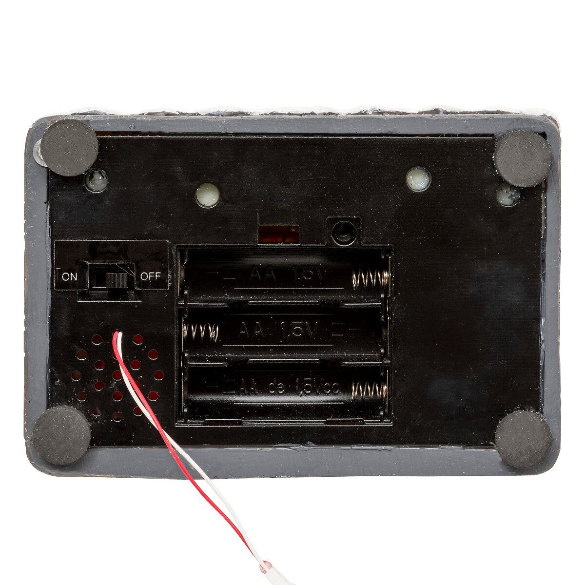 Aldeia pastelaria com luz -  música - movimento 14,5x15cm