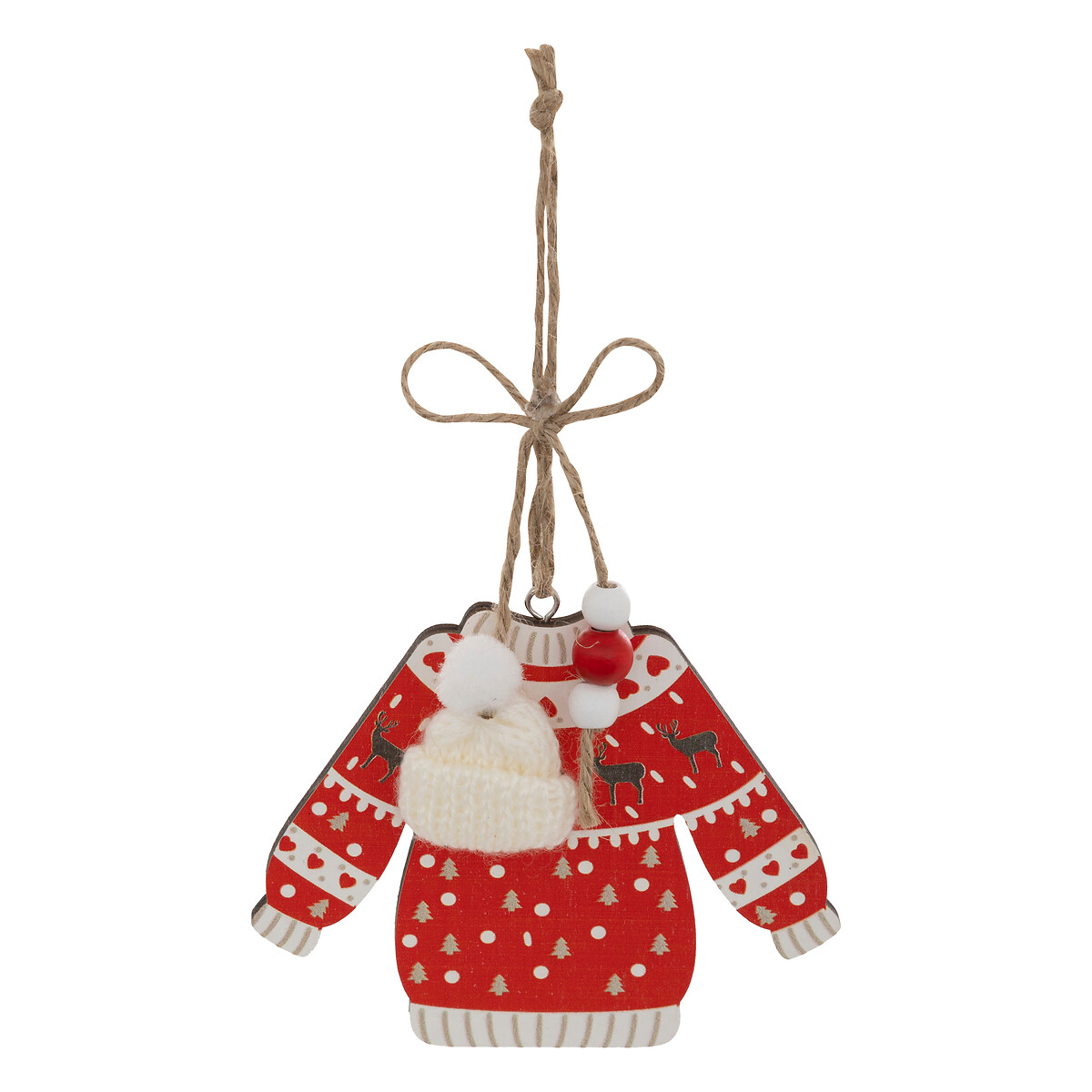 Conjunto de 2 pendurantes camisola de natal