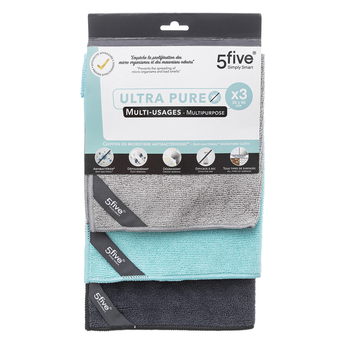 Conjunto de 3 panos multiusos