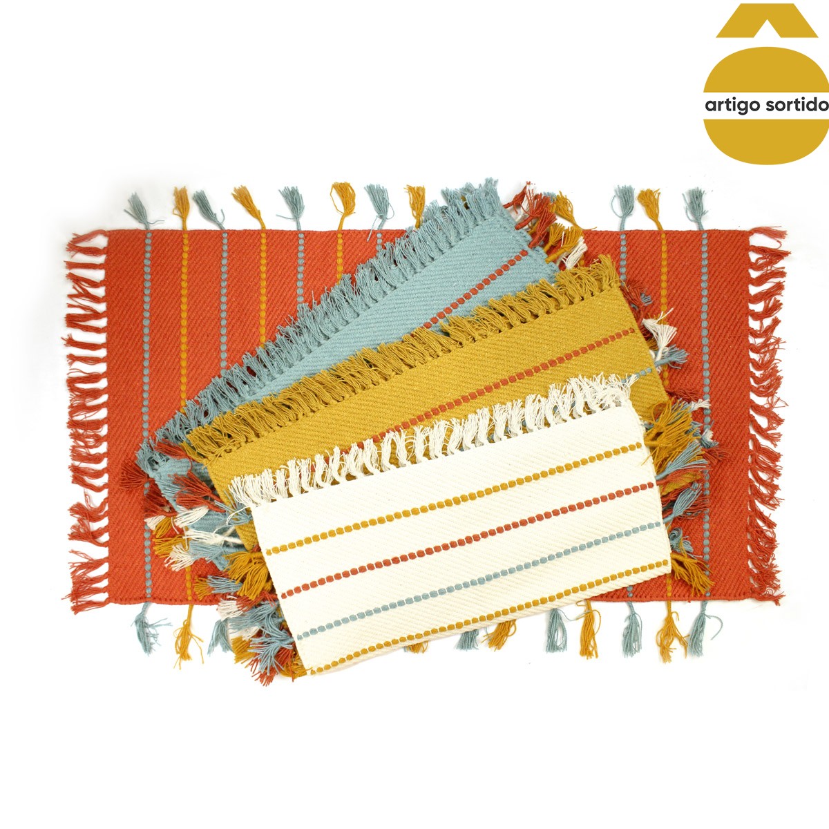 Tapete Tunes Em Algod&atilde;o 80x160cm