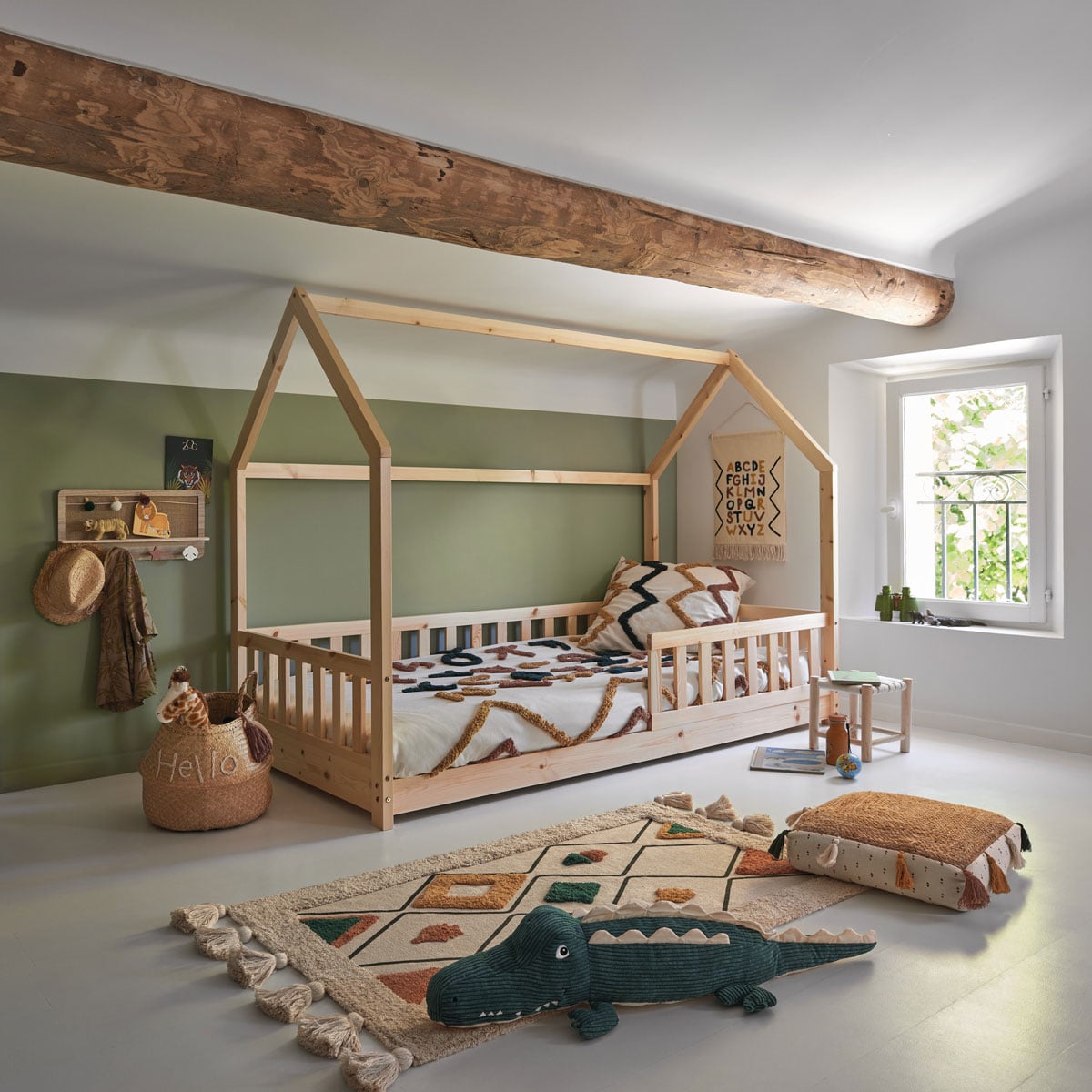 Cama MONTESSORI  natural