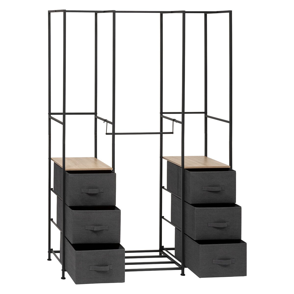 Roupeiro TISSA cinza escuro