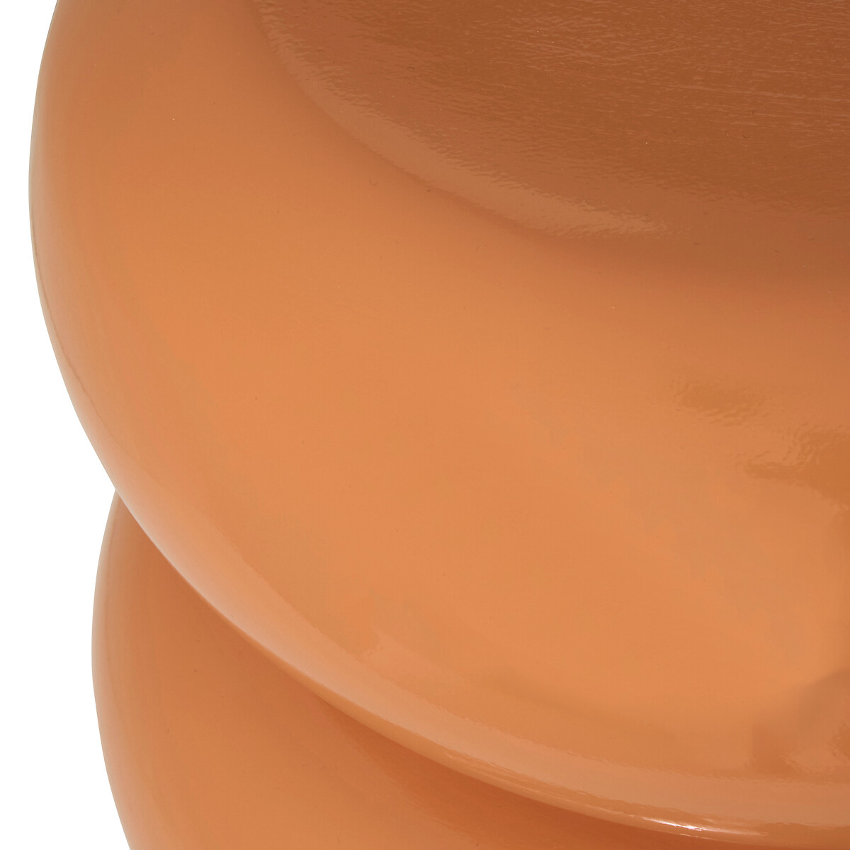 Mesa de apoio STONETO laranja 43cm