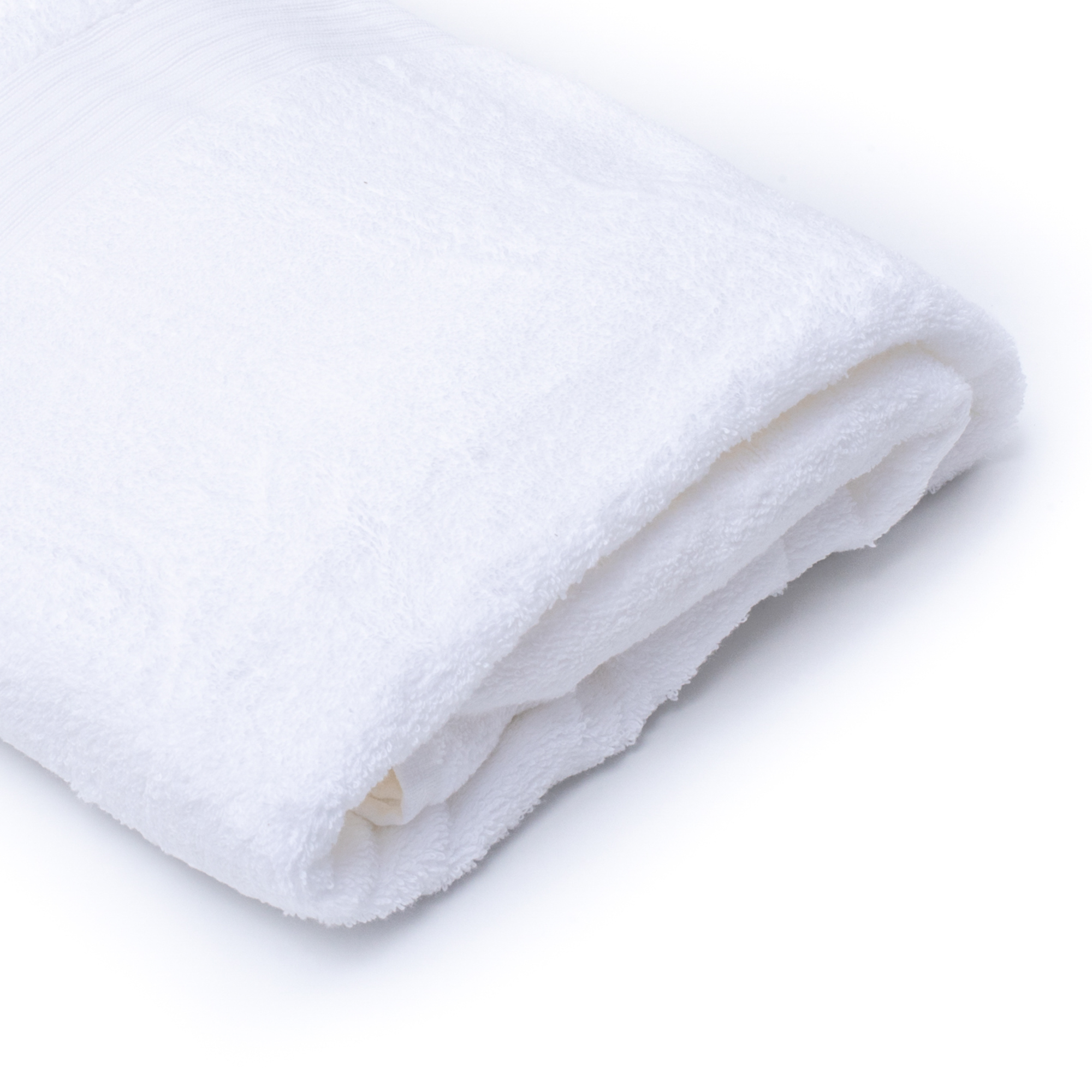 Toalha len&ccedil;ol de banho branco TIMELESS 100x150cm