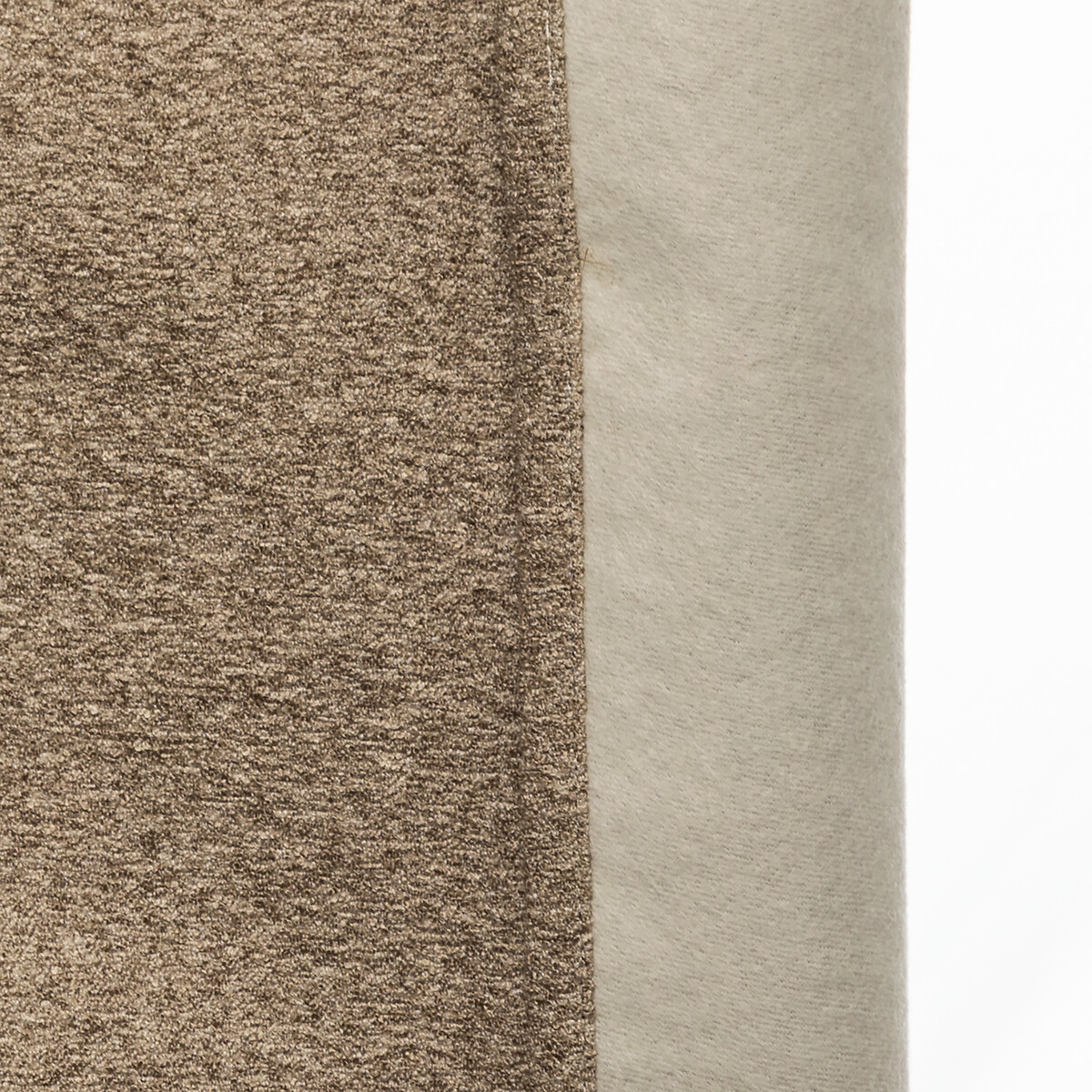 Cortina AUTOMNE bouclette taupe isolante 140x260cm