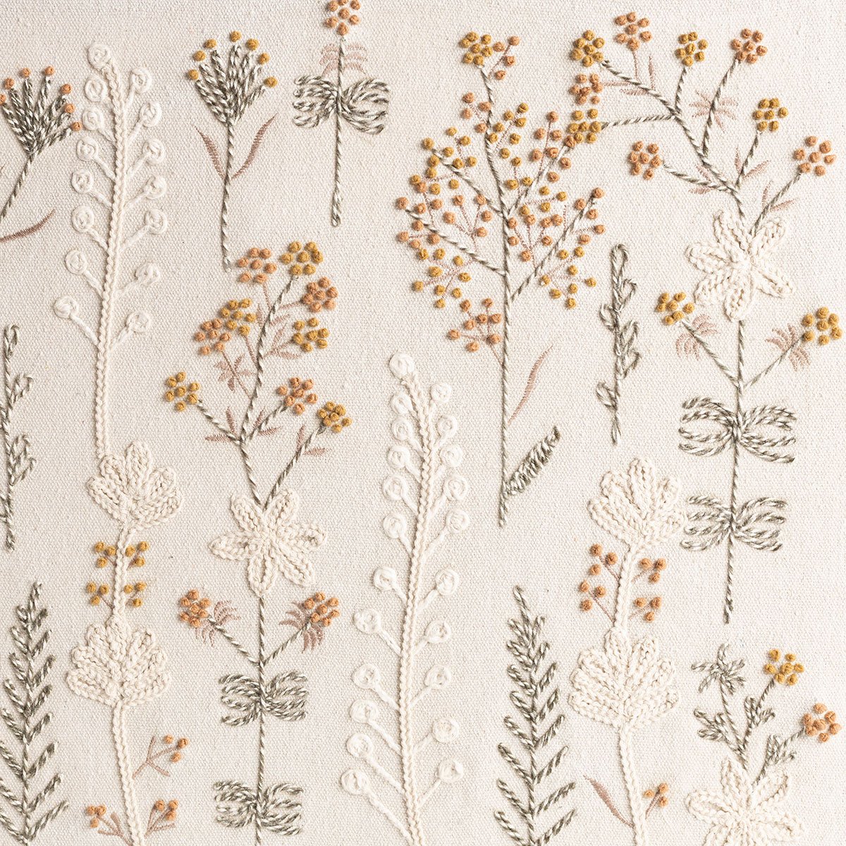 Quadro decorativo com flores 50x50cm