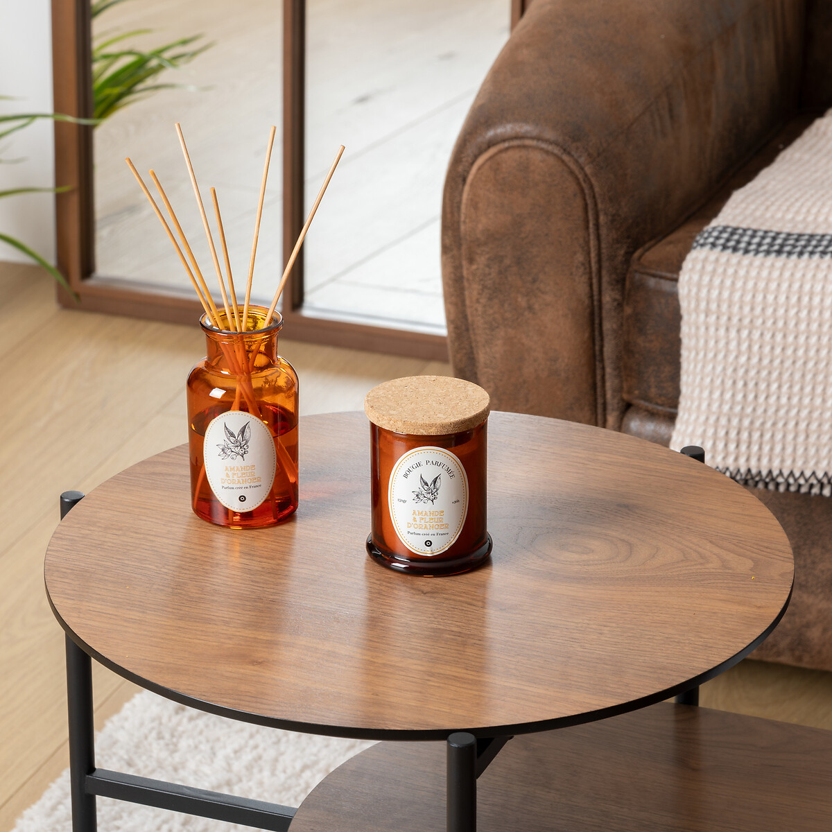 Vela perfumada HAPO am&ecirc;ndoa e flor de laranjeira 150gr