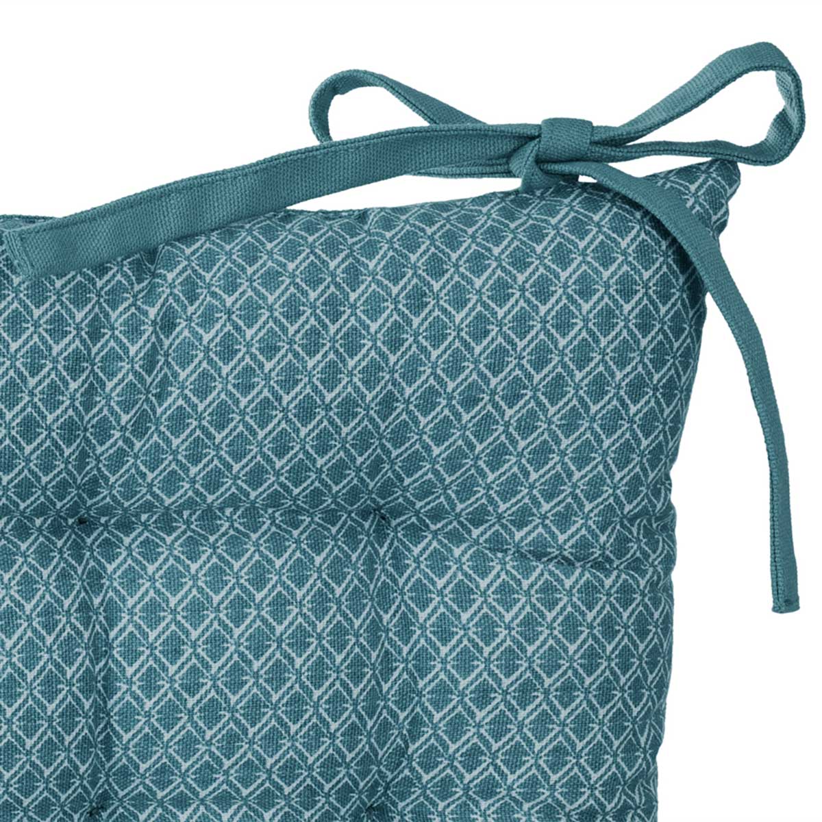 Coxim OTTO azul petróleo 38x38cm