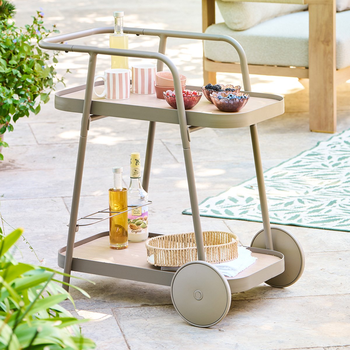 Carrinho de apoio EASINESS caf&eacute;