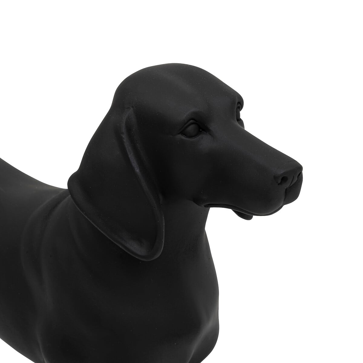 C&atilde;o basset hound decorativo BE VINTAGE preto
