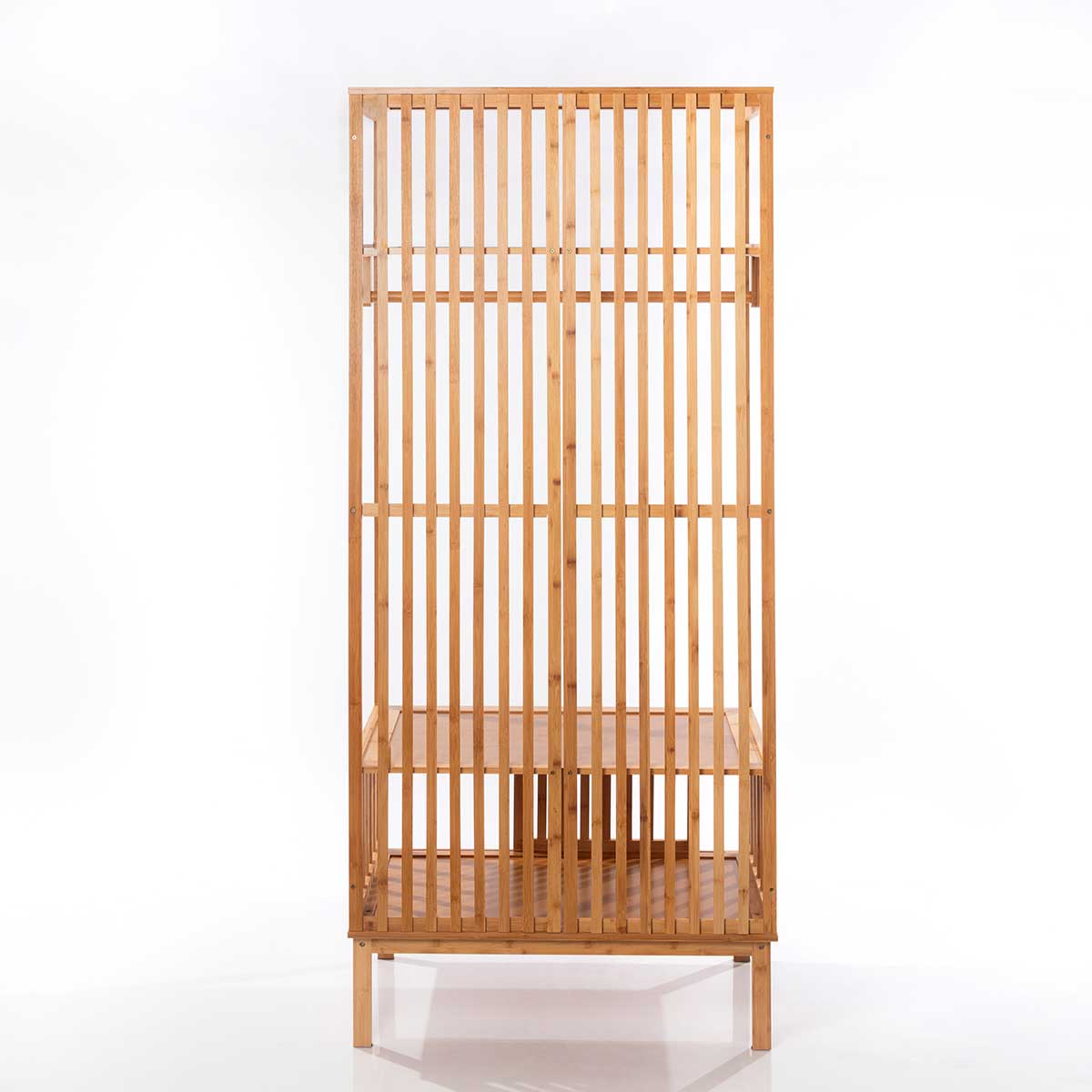 Arm&aacute;rio em bambu 187cm