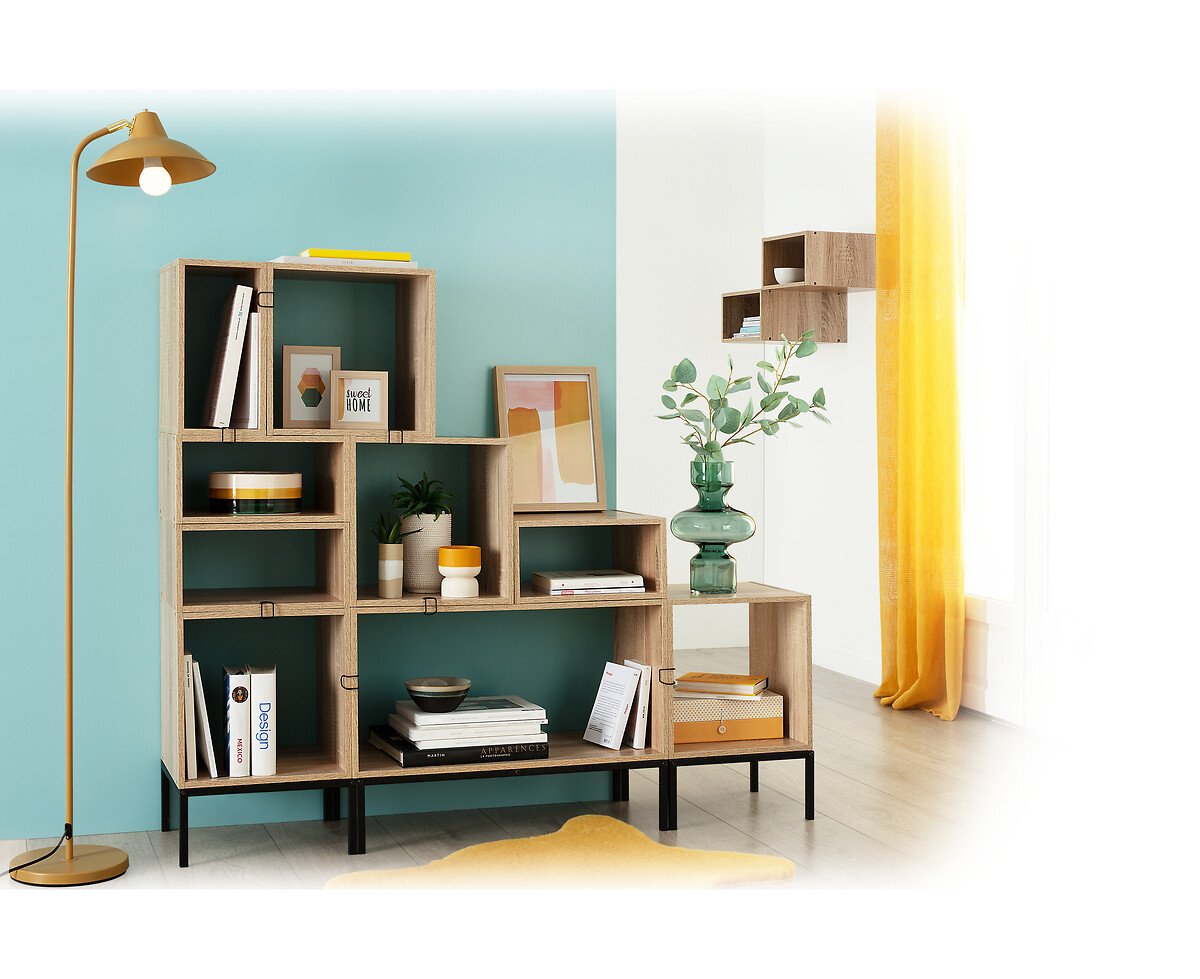 Set de 4 clips para estante MIX