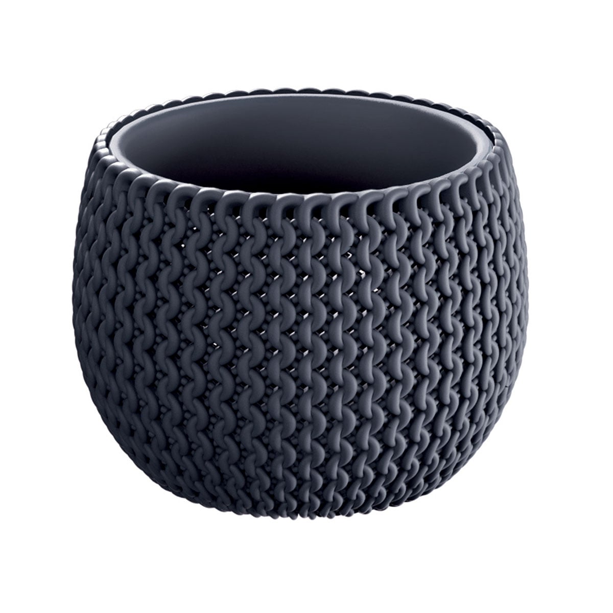Vaso Tondo colore Antracite 38 CM H 80 CM mod. Stem | Leroy Merlin