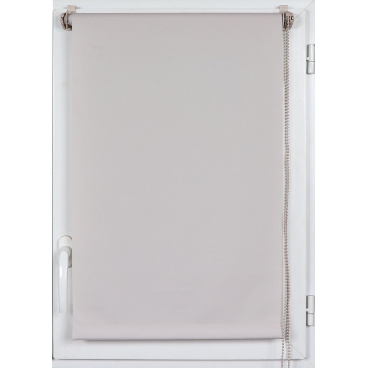 Estore em tecido translúcido marfim 87x180cm