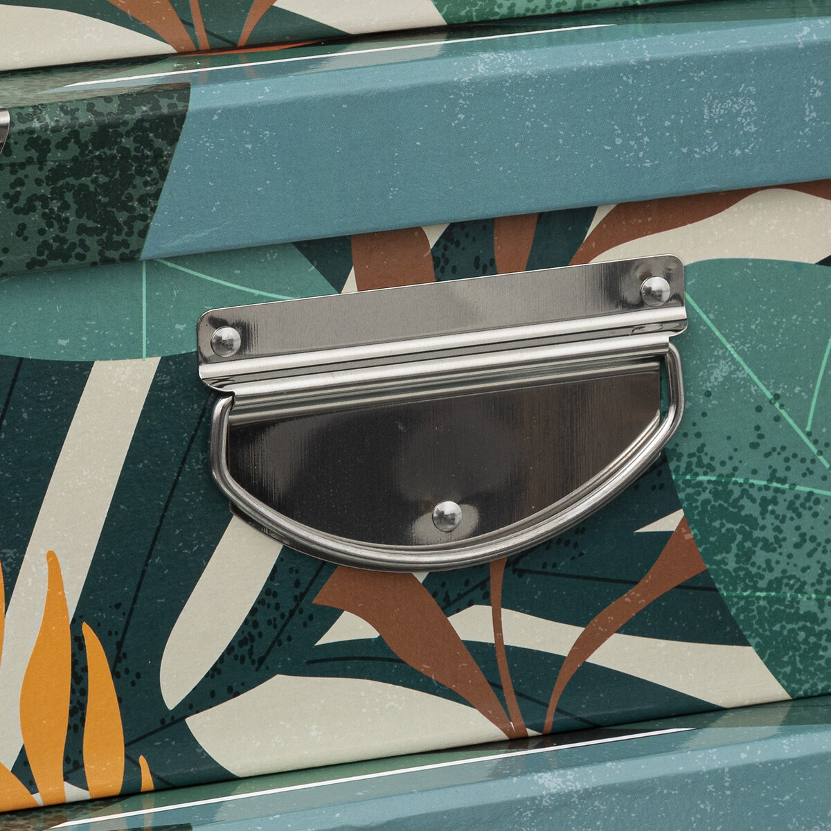 Conjunto de 6 caixas multicoloridas