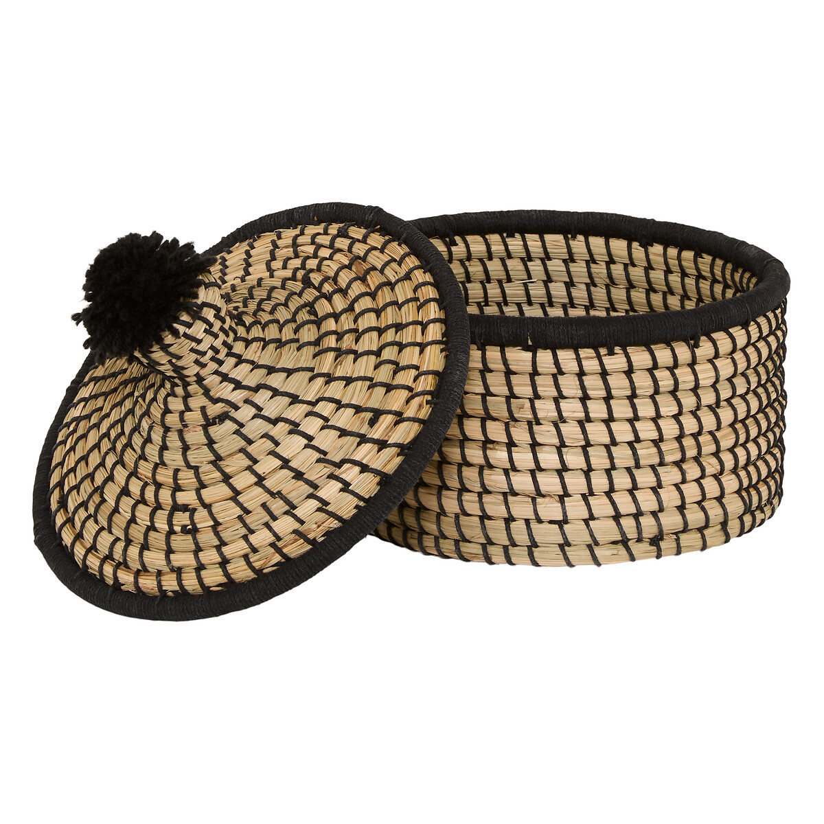 Cesto NYERO em bambu 43x35x35cm