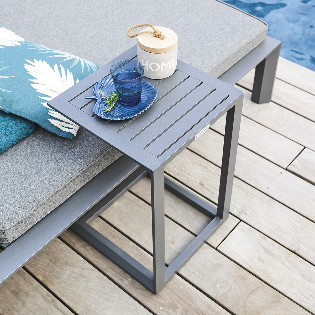 Mesa de apoio &Eacute;VASION NEW cinza graphite